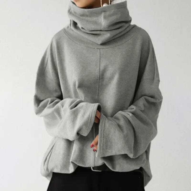 Fiona Women’s Turtleneck Sweater – Buttery Soft Knit Pullover for Winter Layering