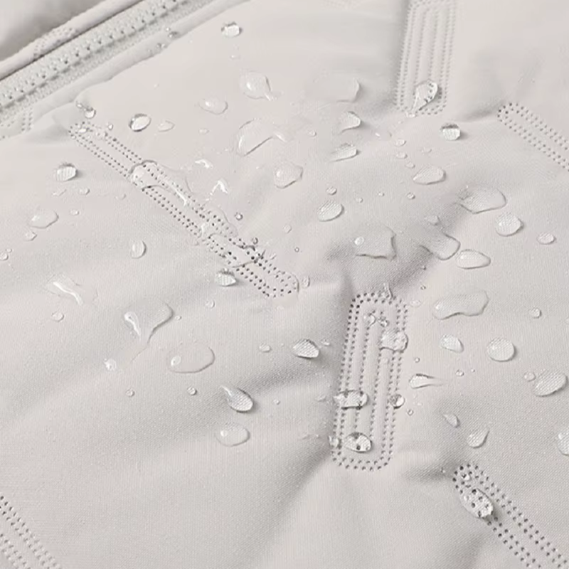 Hastings Men’s Quilted Winter Jacket – Cotton Blend Waterproof Shell with Thermal Lining