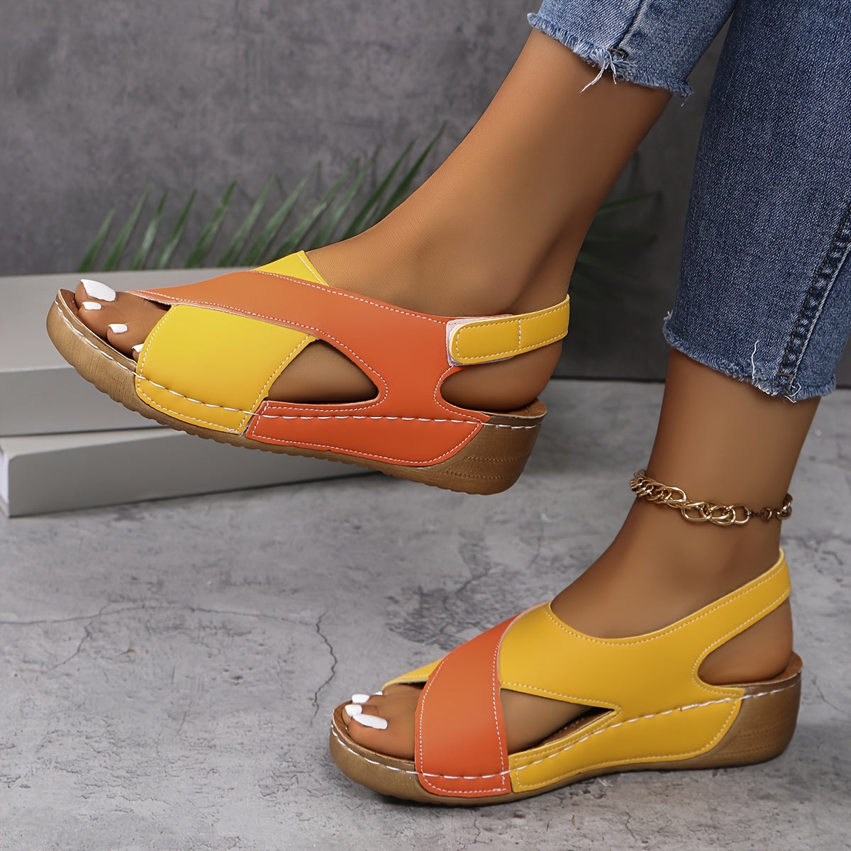Maira Women’s Supportive Sandals – Supportive Cushion with Adjustable Straps