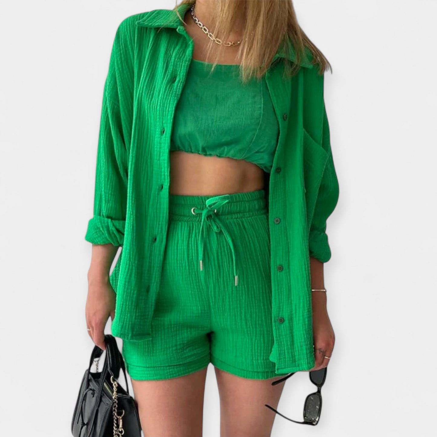 Yara Women’s Lounge Set – Lightweight Summer Co-ord with Relaxed Fit