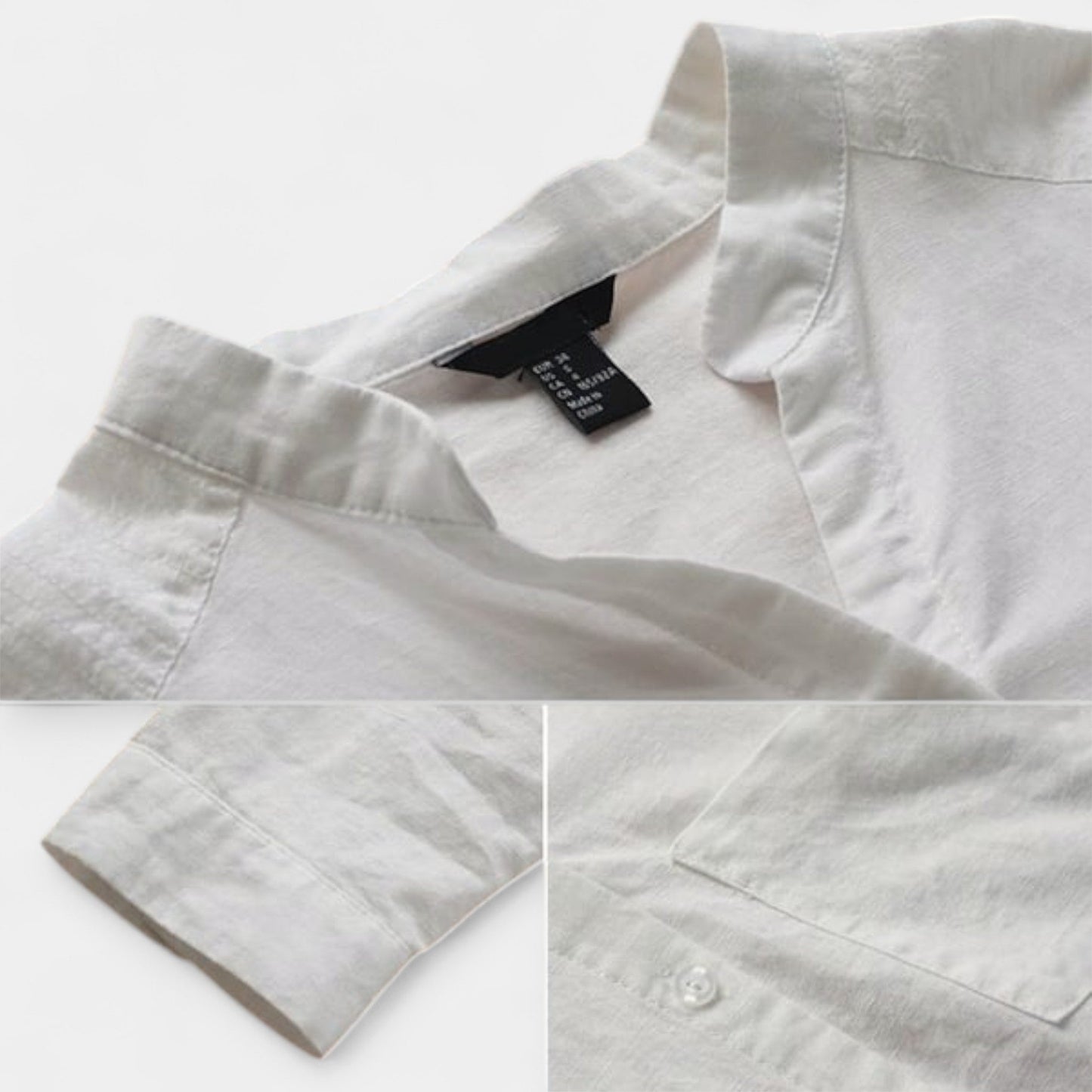 Olivia Women’s Linen Shirt – Lightweight Cotton-Linen Blend for Summer