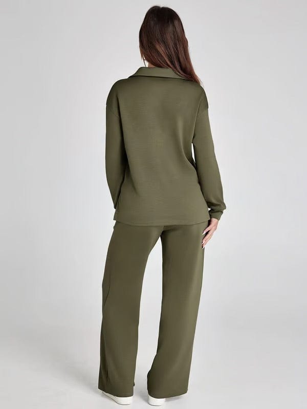 Nadine Matching Lounge Set – Soft Knit Cotton with Relaxed Fit