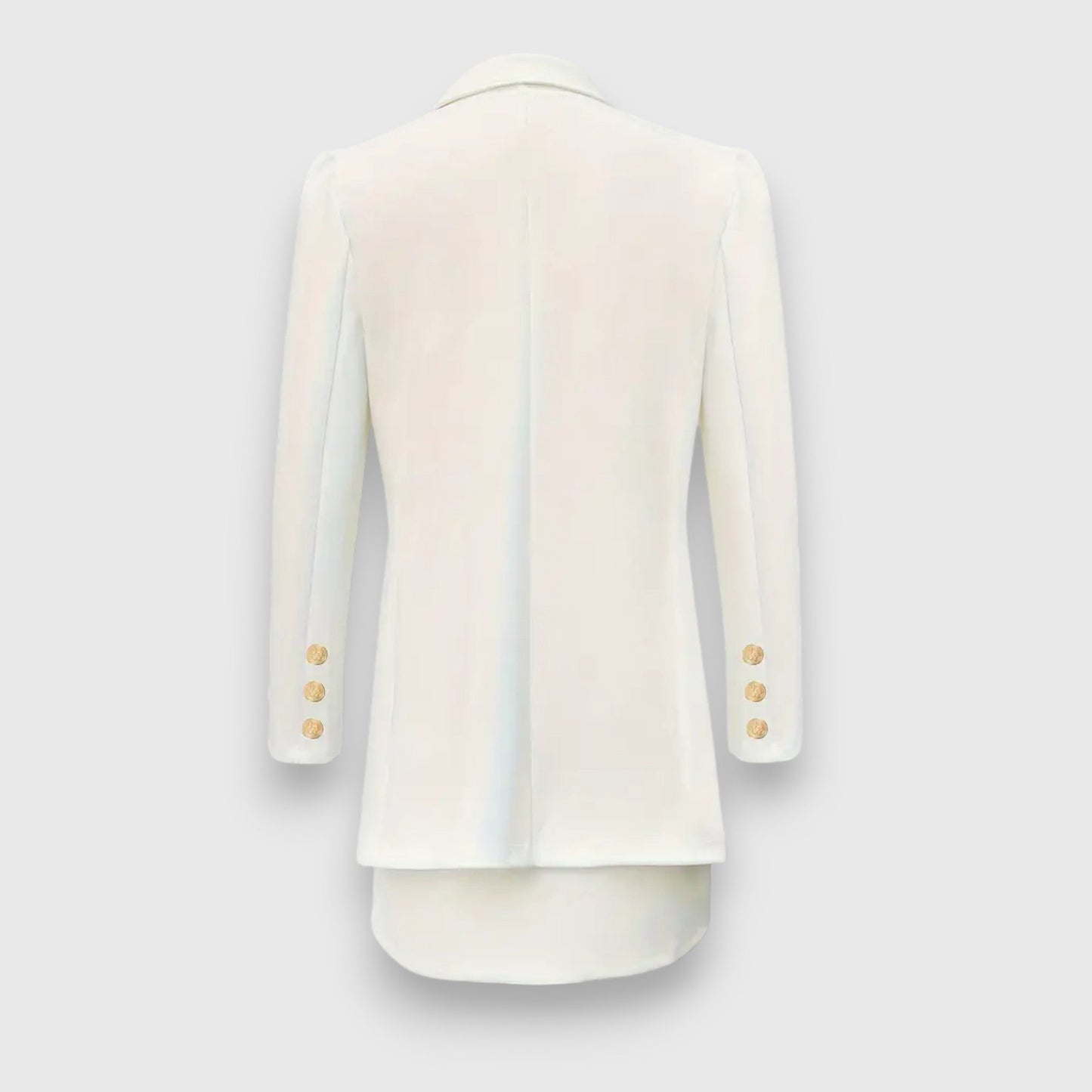 Daphne Women’s Blazer Set – Tailored Long-Sleeve Blazer with Matching Mini Skirt