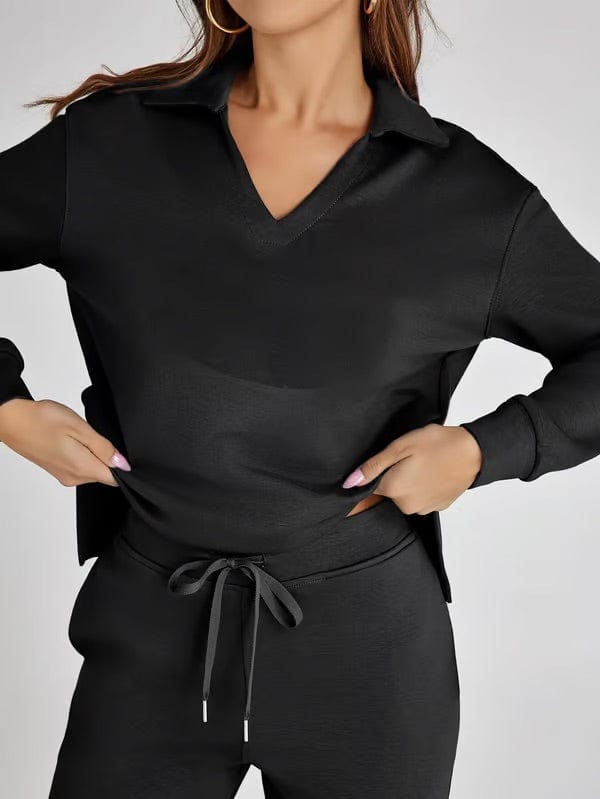Nadine Matching Lounge Set – Soft Knit Cotton with Relaxed Fit