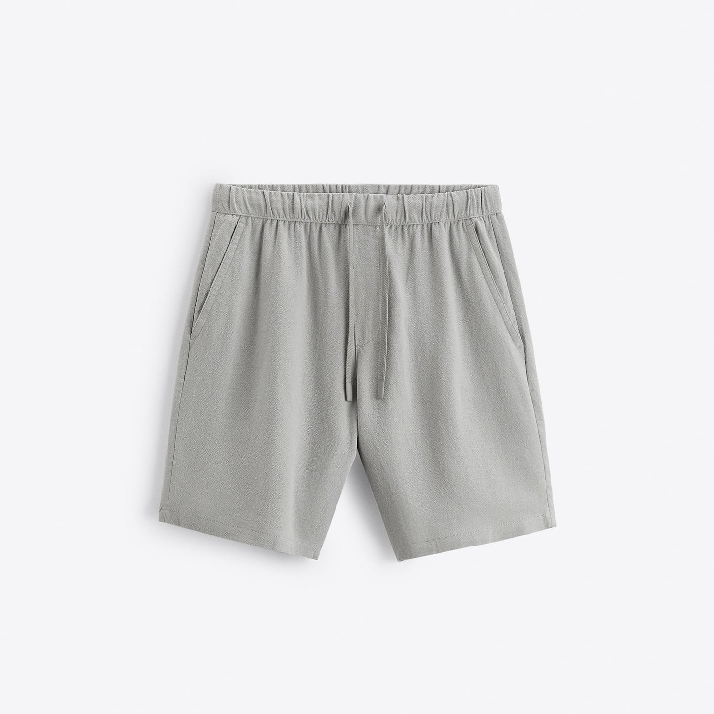 Sandro Men’s Linen Shorts – Lightweight Relaxed Fit for Summer Comfort