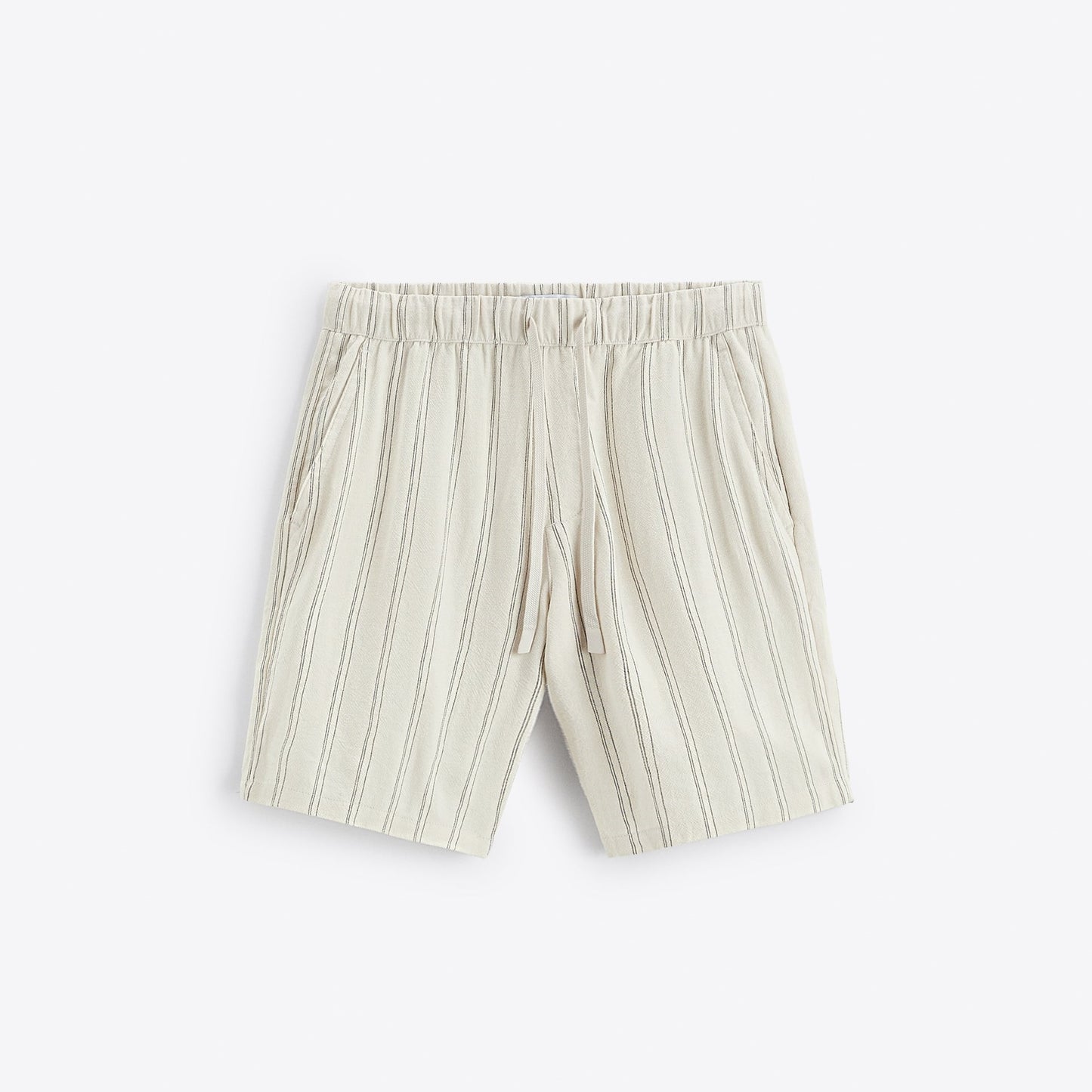 Sandro Men’s Linen Shorts – Lightweight Relaxed Fit for Summer Comfort