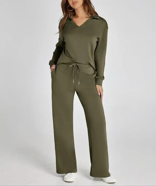 Nadine Matching Lounge Set – Soft Knit Cotton with Relaxed Fit