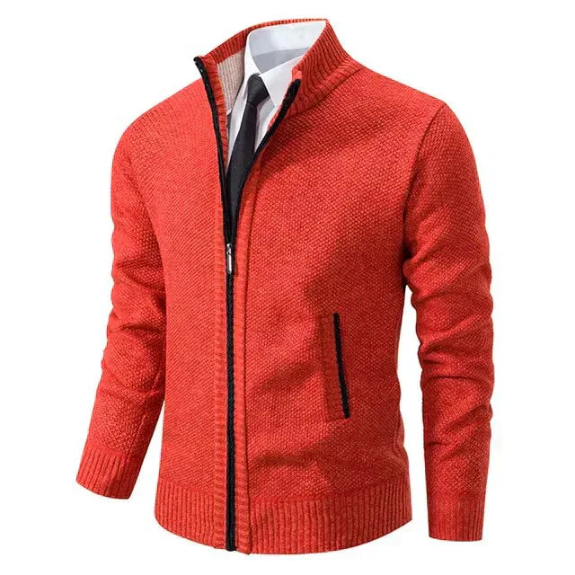 Ethan Knit Zip-Up Jacket – Lightweight Men’s Zip-Up for Everyday Layering
