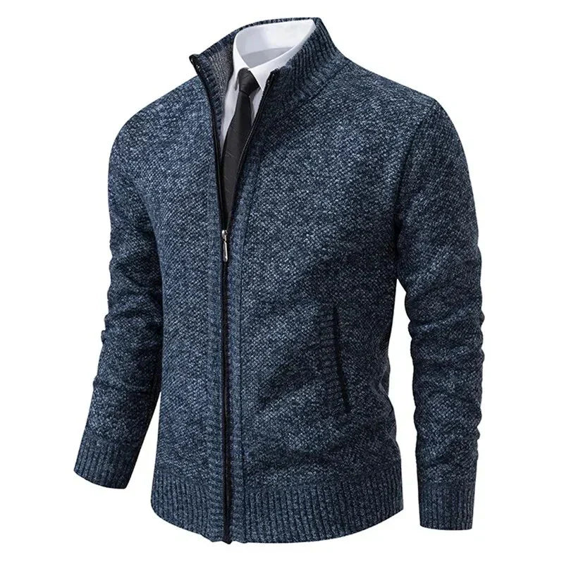 Ethan Knit Zip-Up Jacket – Lightweight Men’s Zip-Up for Everyday Layering