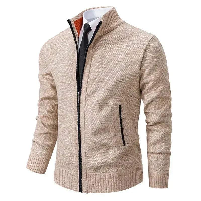 Ethan Knit Zip-Up Jacket – Lightweight Men’s Zip-Up for Everyday Layering