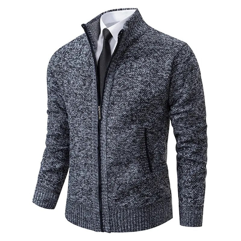 Ethan Knit Zip-Up Jacket – Lightweight Men’s Zip-Up for Everyday Layering