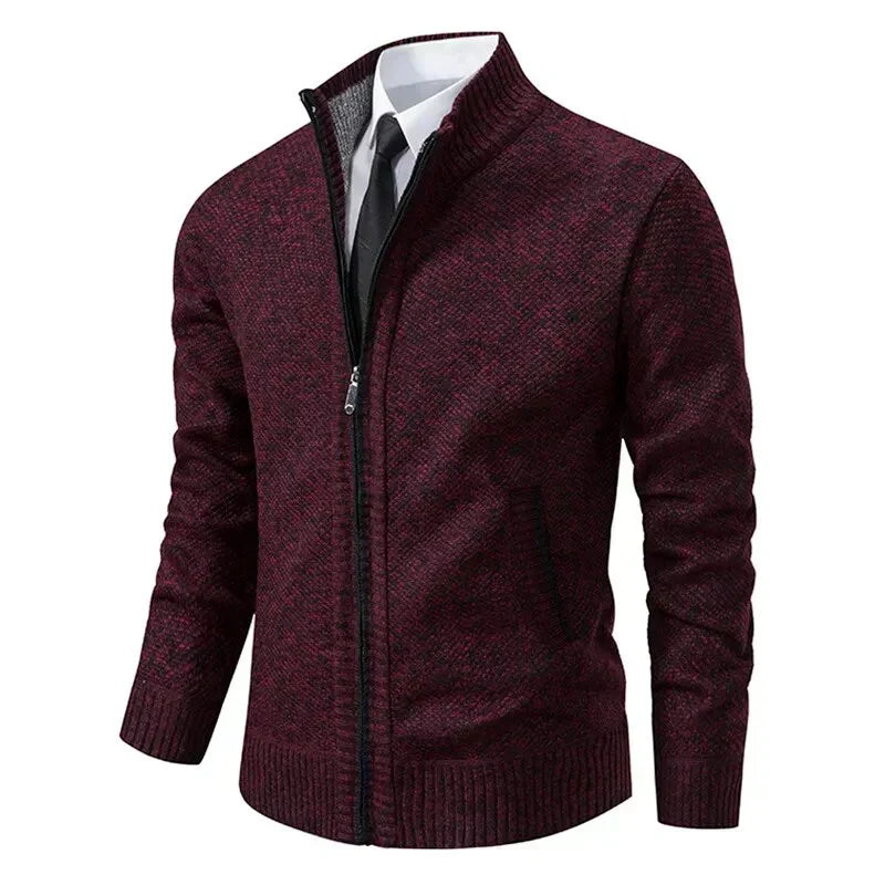 Ethan Knit Zip-Up Jacket – Lightweight Men’s Zip-Up for Everyday Layering