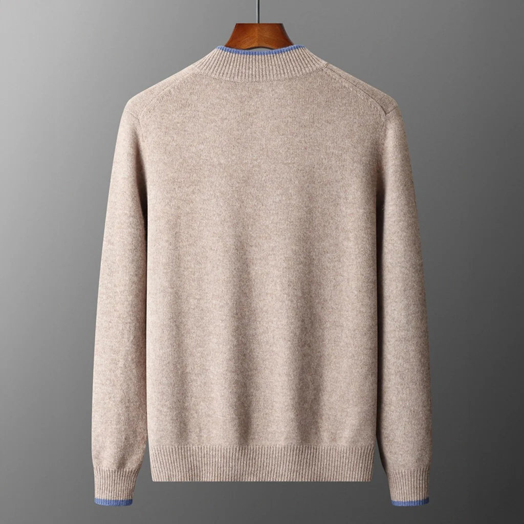 Hugo Cashmere Jacket – Men’s Knit Zip-Up in Pure Cashmere