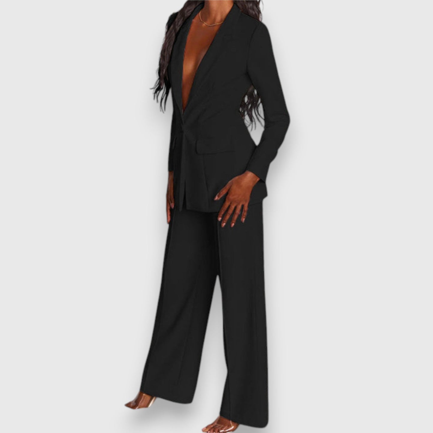 Giselle Blazer Women’s Blazer Set – Tailored Two-Piece with Elegant Fit