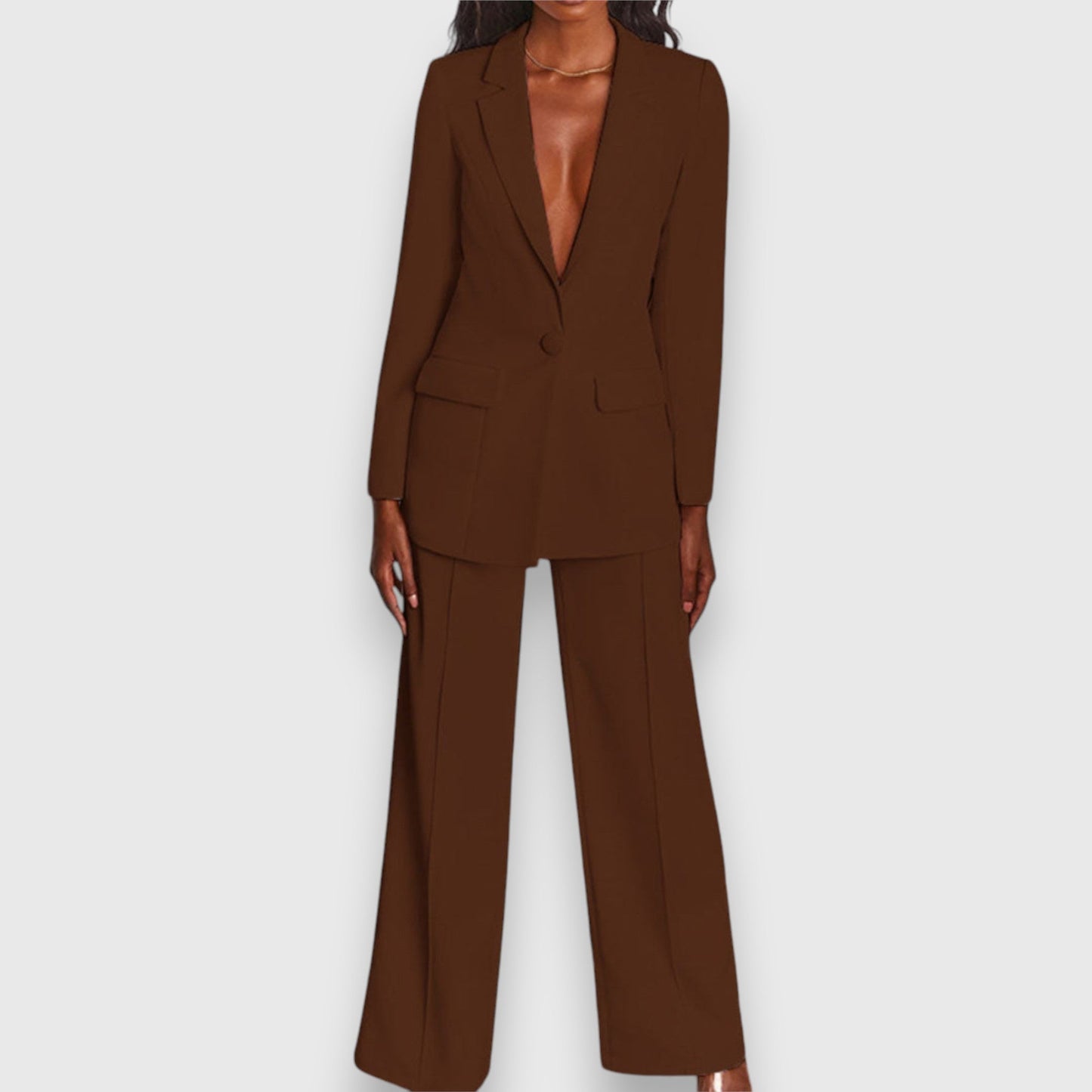 Giselle Blazer Women’s Blazer Set – Tailored Two-Piece with Elegant Fit