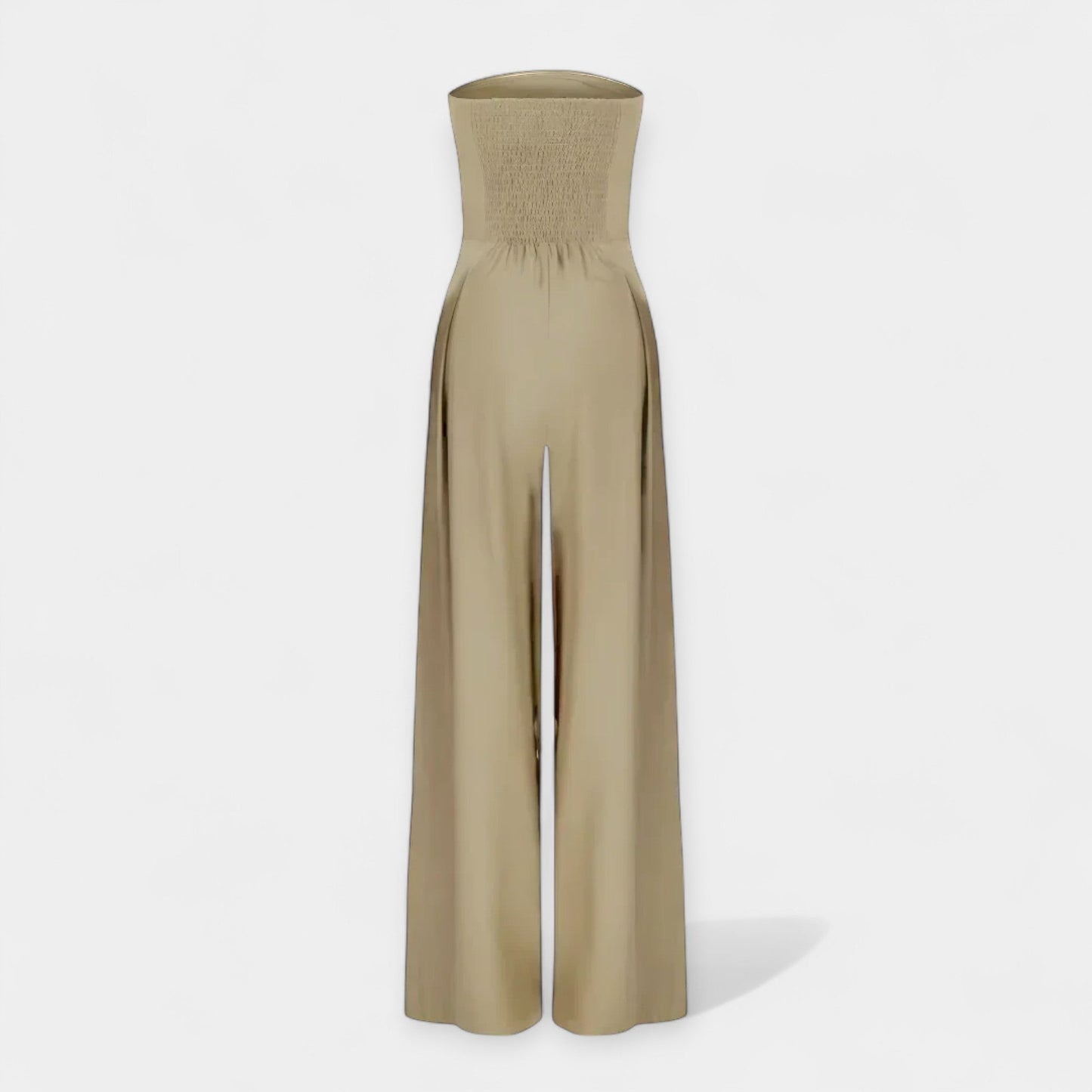 Amayah Full-Length Jumpsuit – Strapless Corset & Elegant Fit
