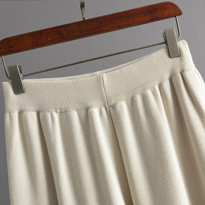Ariana Women’s Lounge Set – Cotton Viscose Blend with Relaxed Wide-Leg Pants