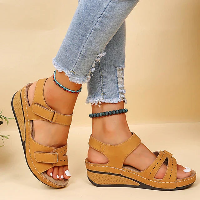 Amara Women’s Orthopaedic Sandals – Open Toe with Cushioned Support