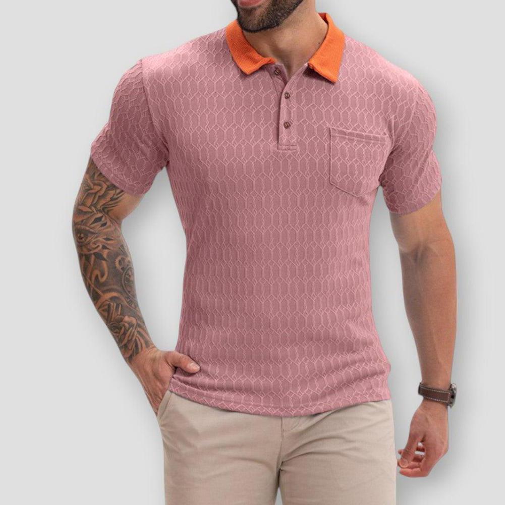 Arman Men’s Polo Shirt – Slim Fit Short Sleeve Casual Summer Top
