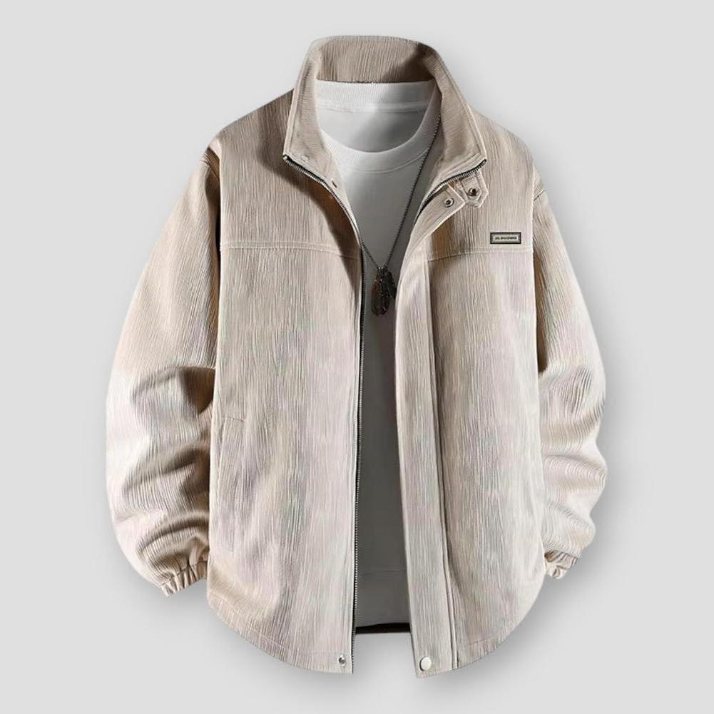 Oliver Men’s Lightweight Corduroy Jacket – Loose Fit Transitional Outerwear