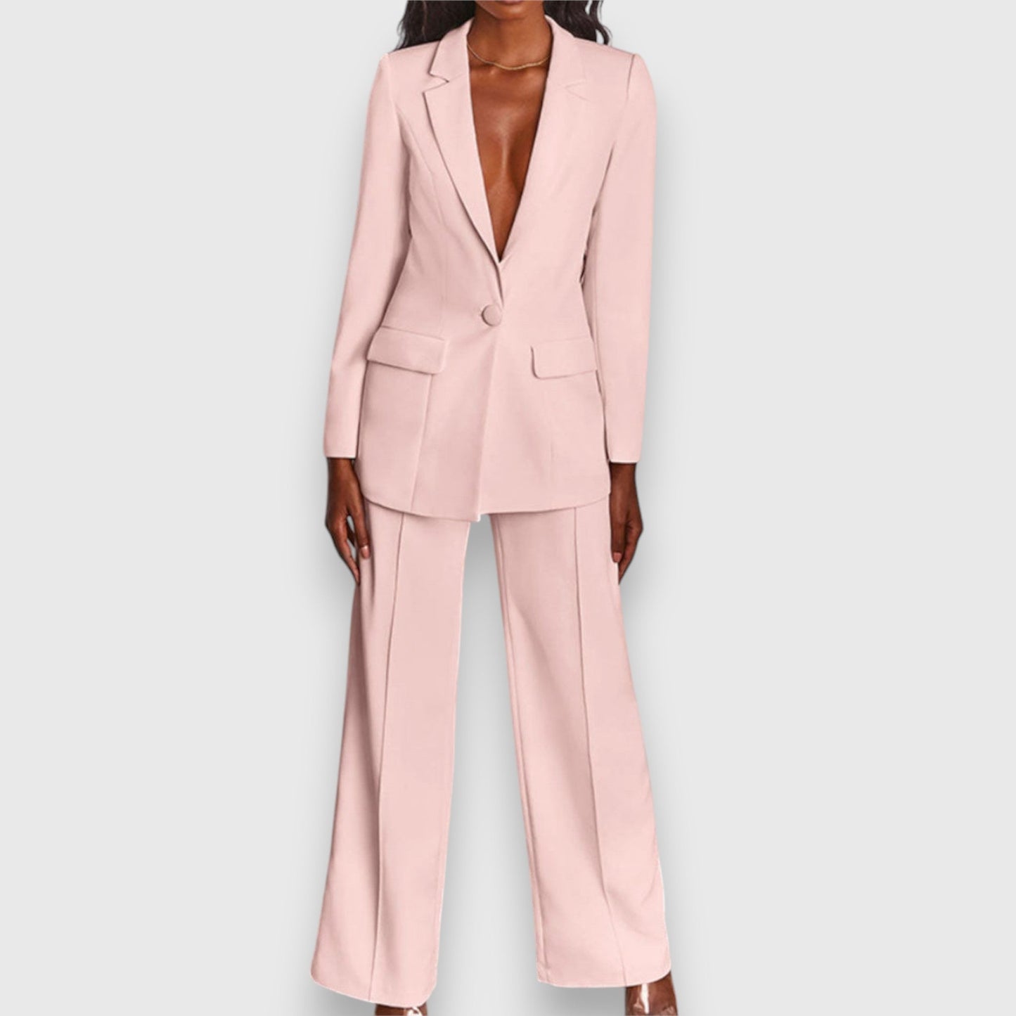 Giselle Blazer Women’s Blazer Set – Tailored Two-Piece with Elegant Fit