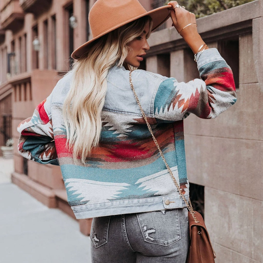 Stylish Vintage Denim Jacket - Western Collection