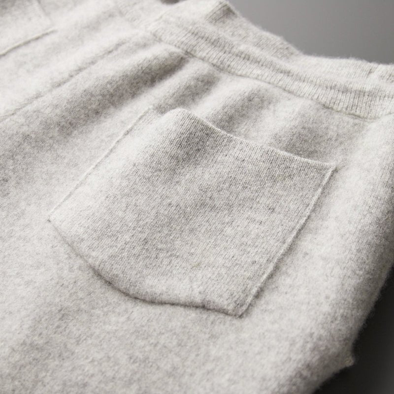Elliot Men’s Trousers – Pure Merino Wool with Relaxed Fit & Drawstring Waist