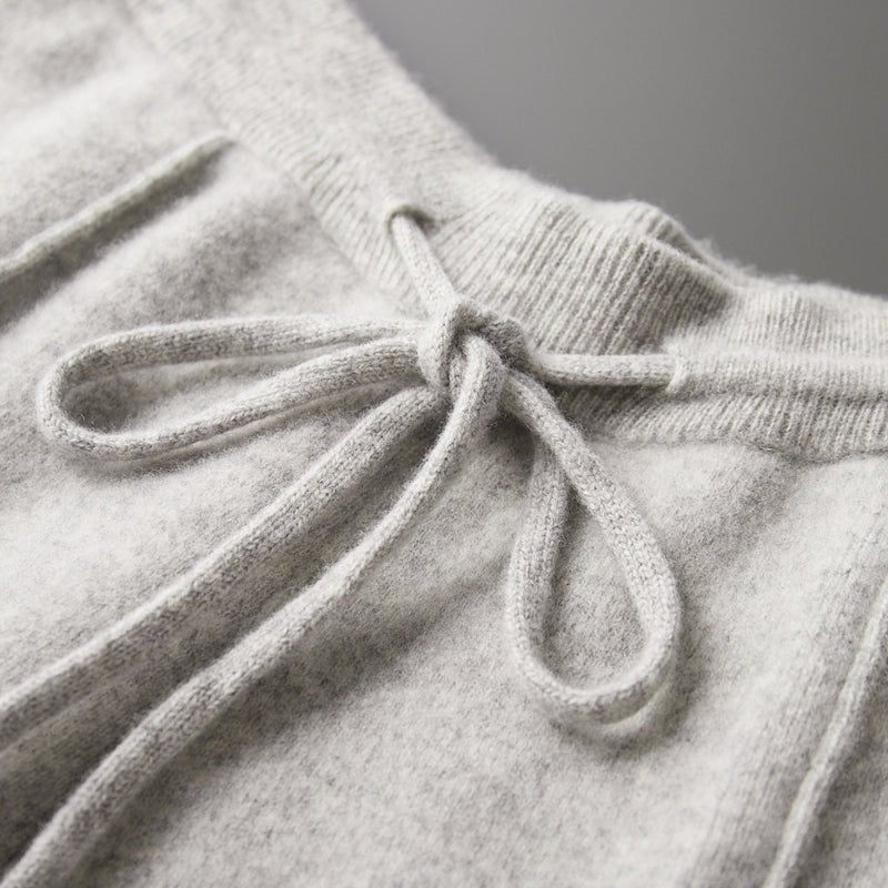 Elliot Men’s Trousers – Pure Merino Wool with Relaxed Fit & Drawstring Waist