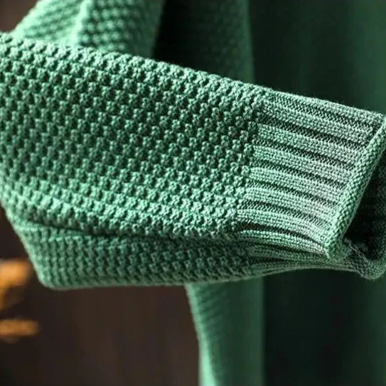 Sabrina Cashmere Sweater – Hand-Knit Women’s Pullover in Ultra-Soft Wool Blend