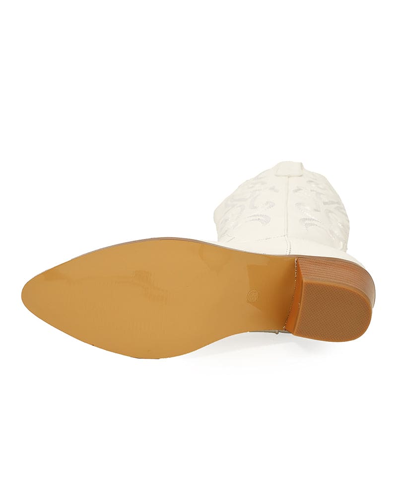 Elegant Western Embroidered Olympeia Boots for Women