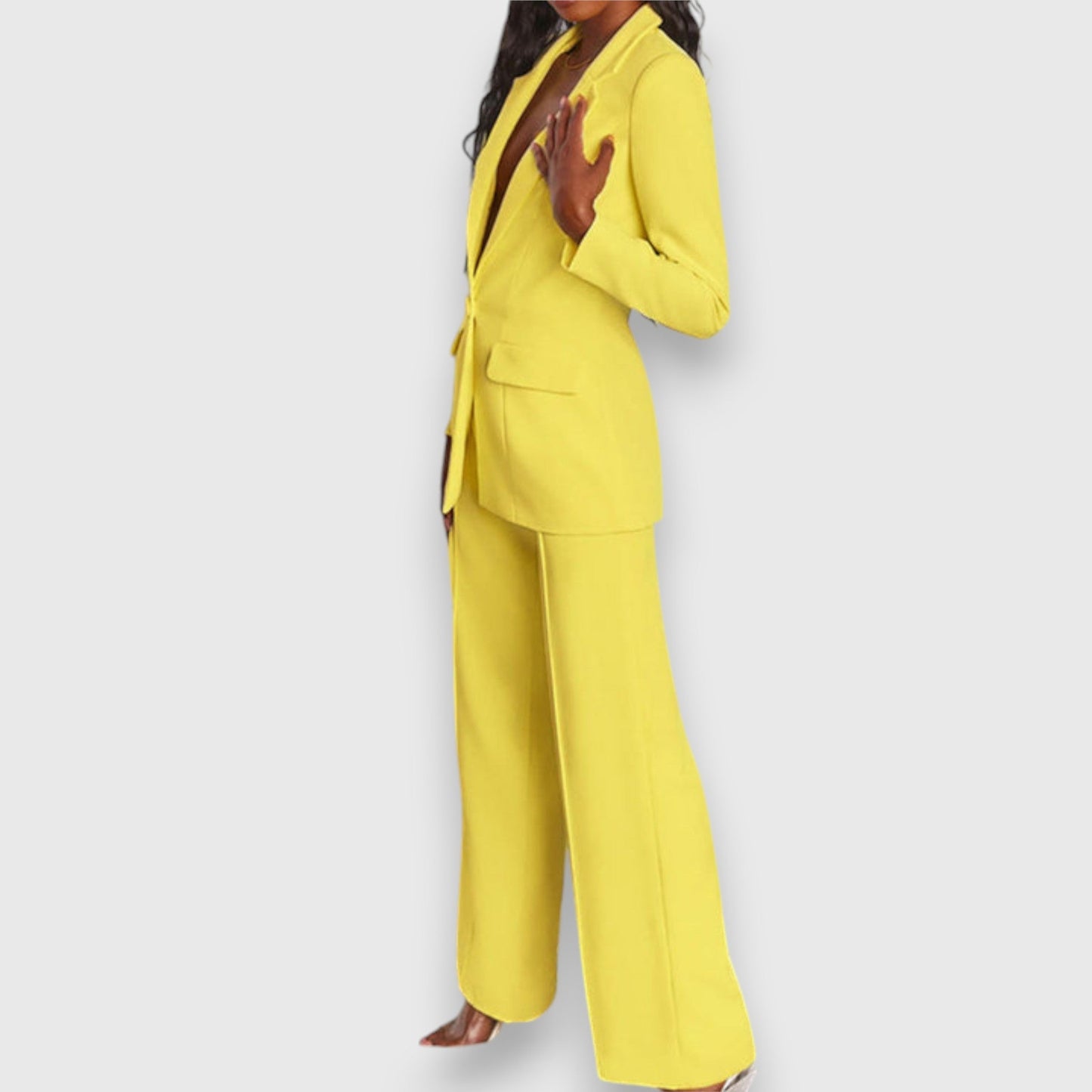 Giselle Blazer Women’s Blazer Set – Tailored Two-Piece with Elegant Fit