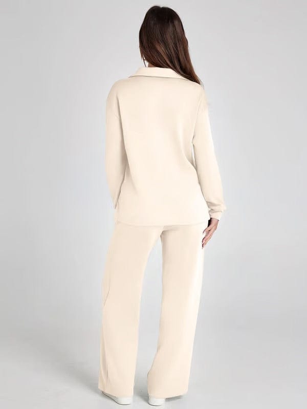 Nadine Matching Lounge Set – Soft Knit Cotton with Relaxed Fit