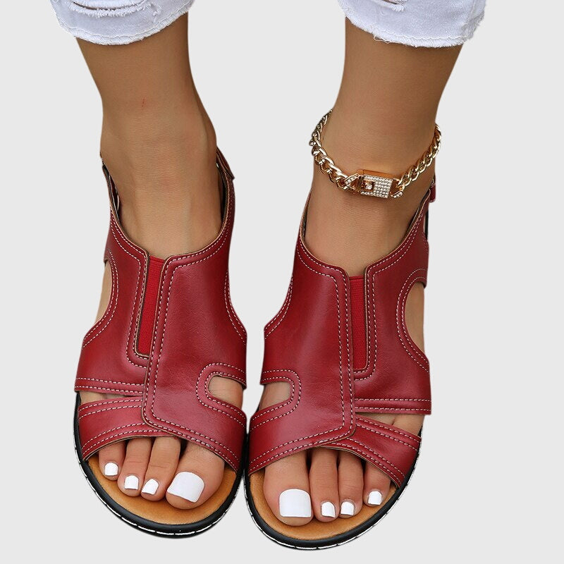 Ayaka Women’s Orthopedic Sandals – Premium Leather Arch Support
