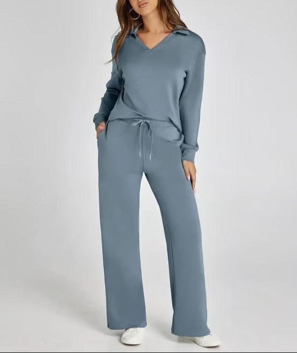 Nadine Matching Lounge Set – Soft Knit Cotton with Relaxed Fit