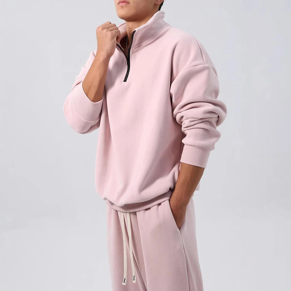 Arjo Relaxed Cotton Lounge Set – Premium Blend with Adjustable Waistband