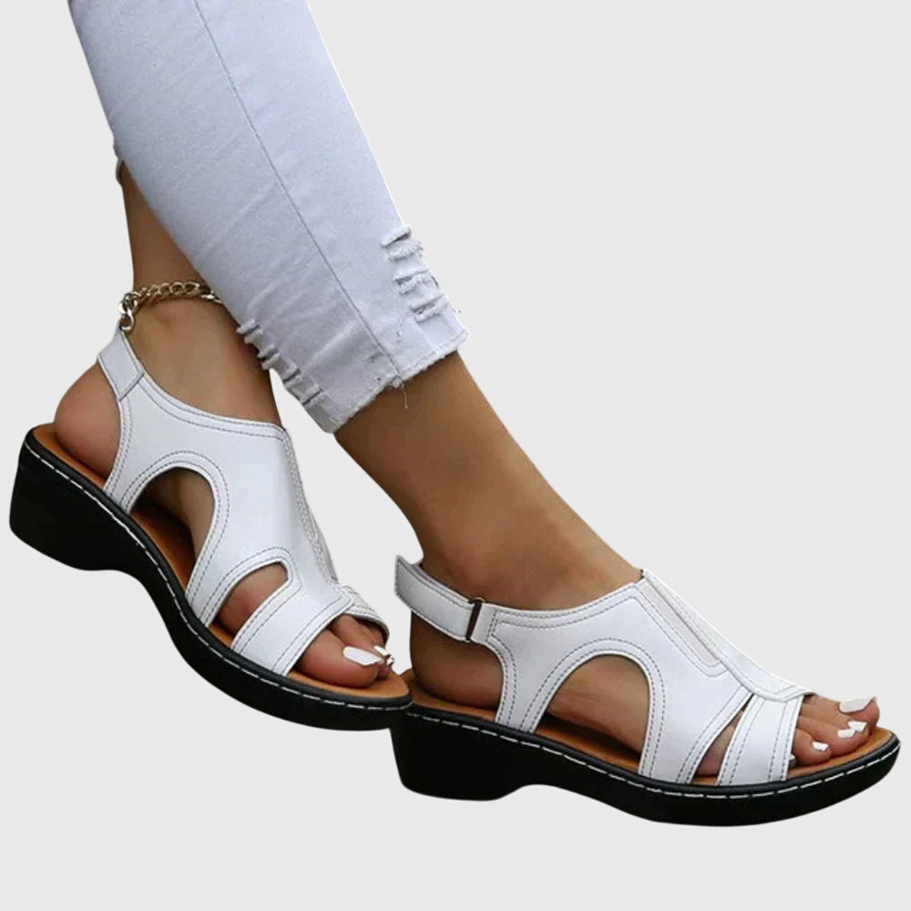 Ayaka Women’s Orthopedic Sandals – Premium Leather Arch Support