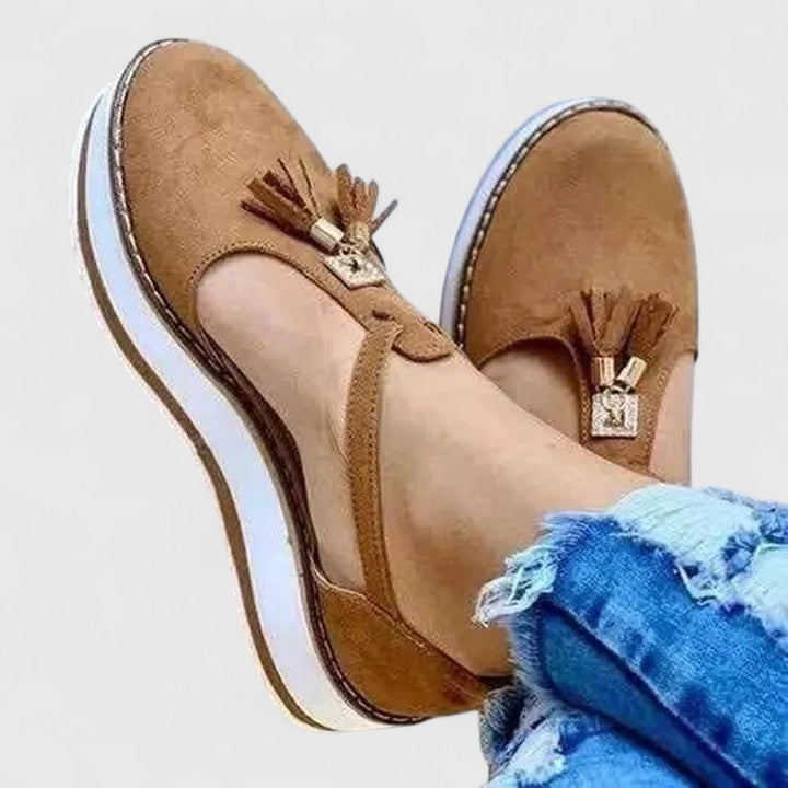 Chelsea Women’s Orthopedic Sandals – Durable Leather Slip-On Comfort