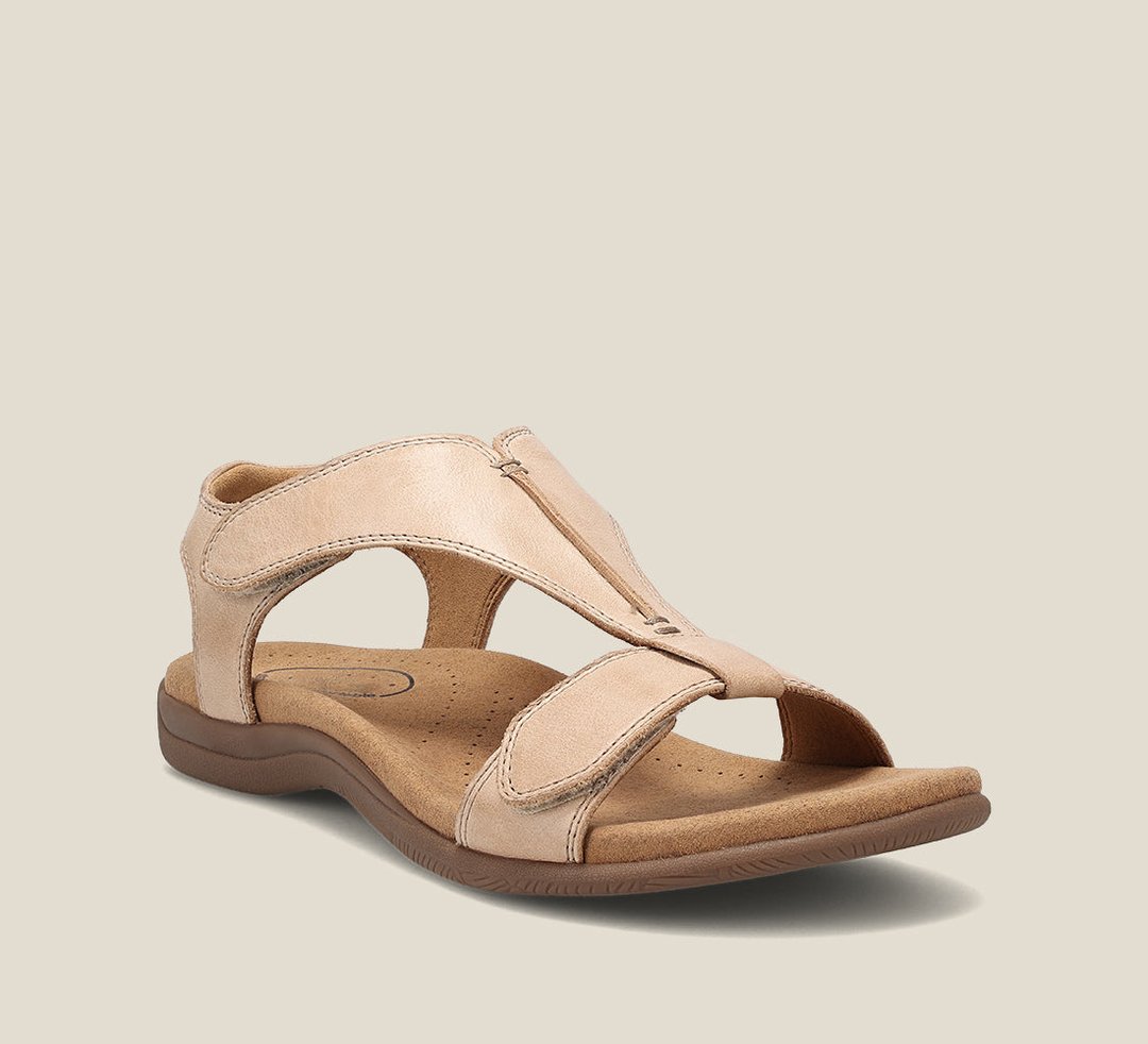 Eliaza Women’s Leather Support Sandals – Genuine Leather with Supportive Fit