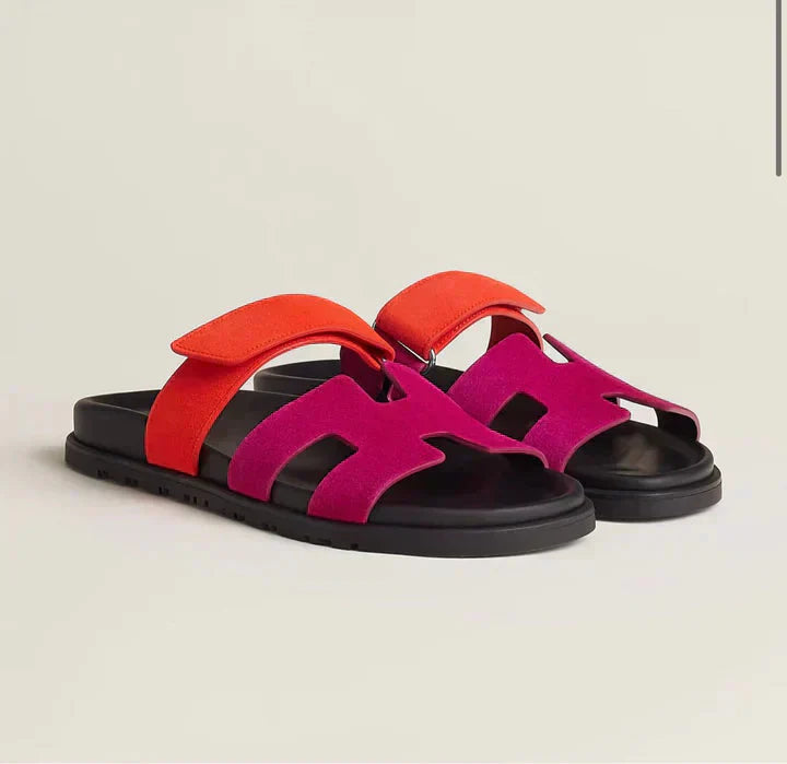 Velora Women’s Sandals – Lightweight Slip-On with Adjustable Strap & Cushioned Footbed