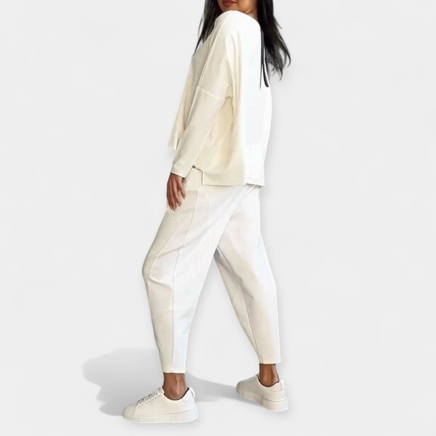 Serena Women’s Long Sleeve Lounge Set – Soft Knit & Relaxed Fit