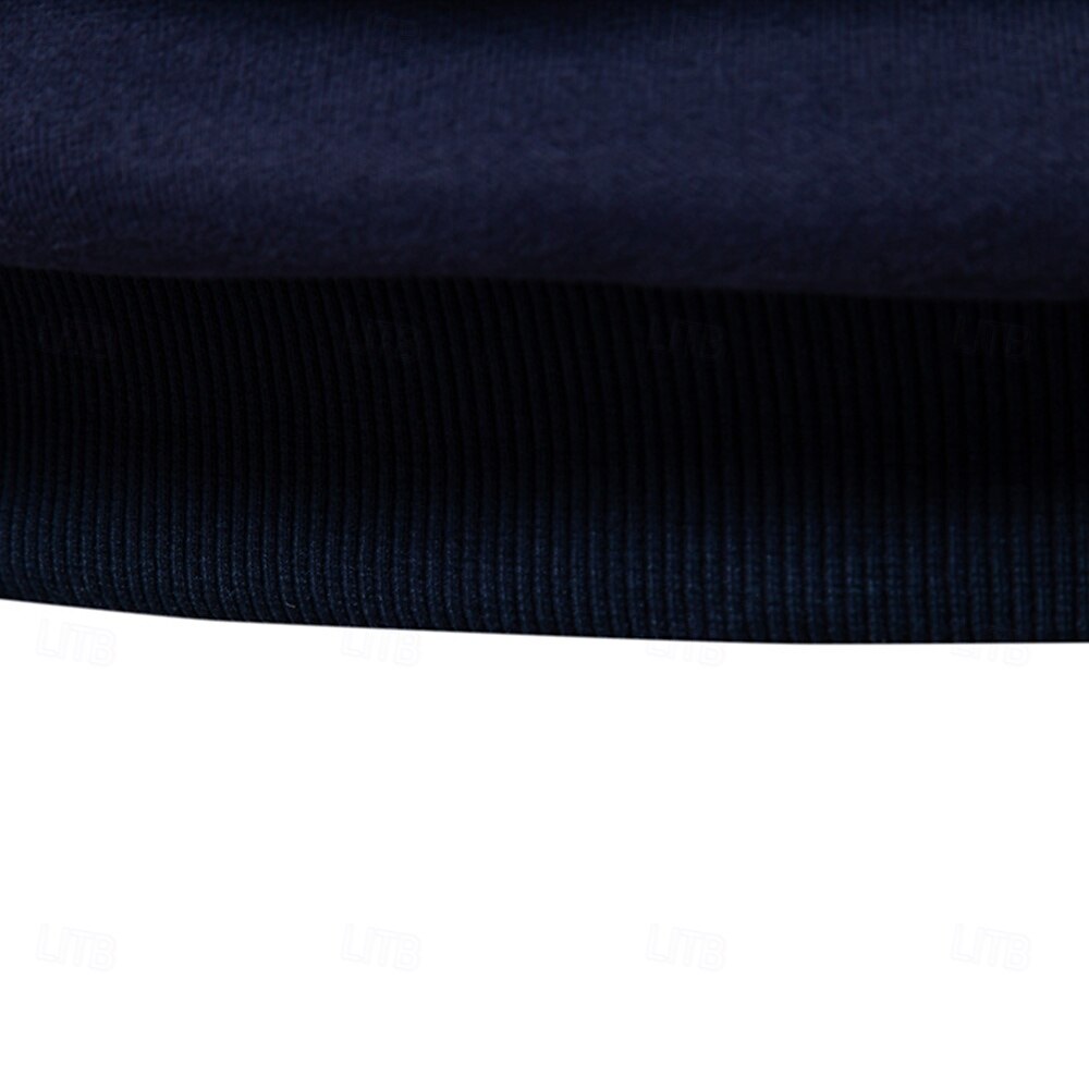 Patrick Men’s Polo Sweater – Cotton Knit Pullover with Colourblock Design