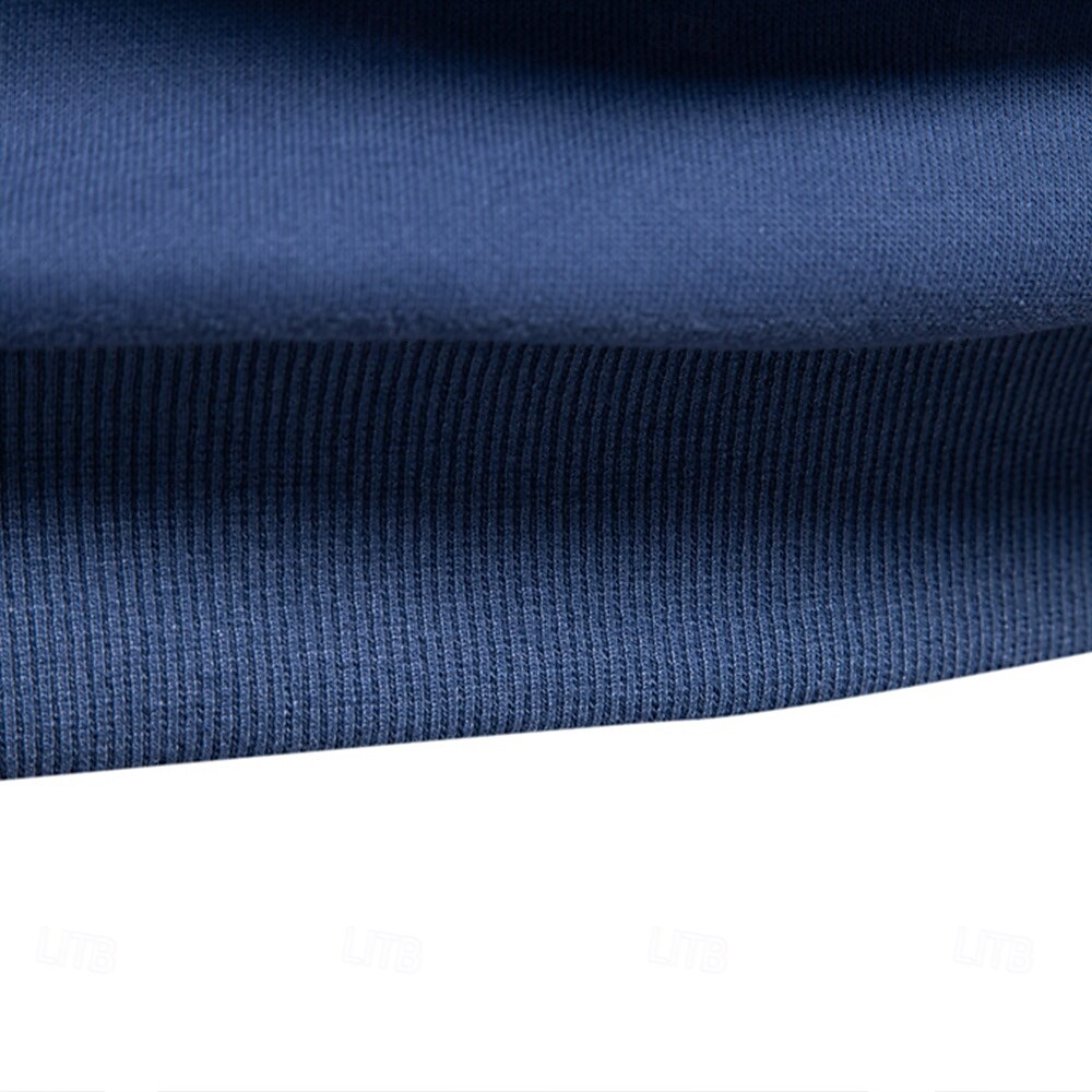 Patrick Men’s Polo Sweater – Cotton Knit Pullover with Colourblock Design