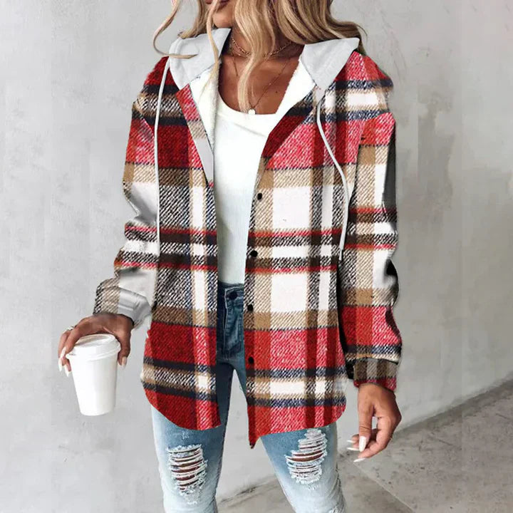 Alessia Women’s Lightweight Jacket – Windproof & Stylish Knit Outerwear for Chilly Days