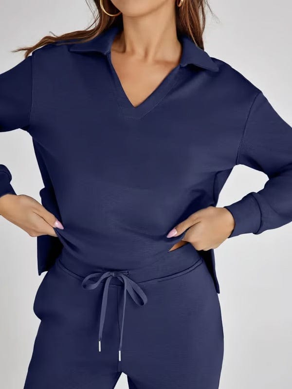 Nadine Matching Lounge Set – Soft Knit Cotton with Relaxed Fit