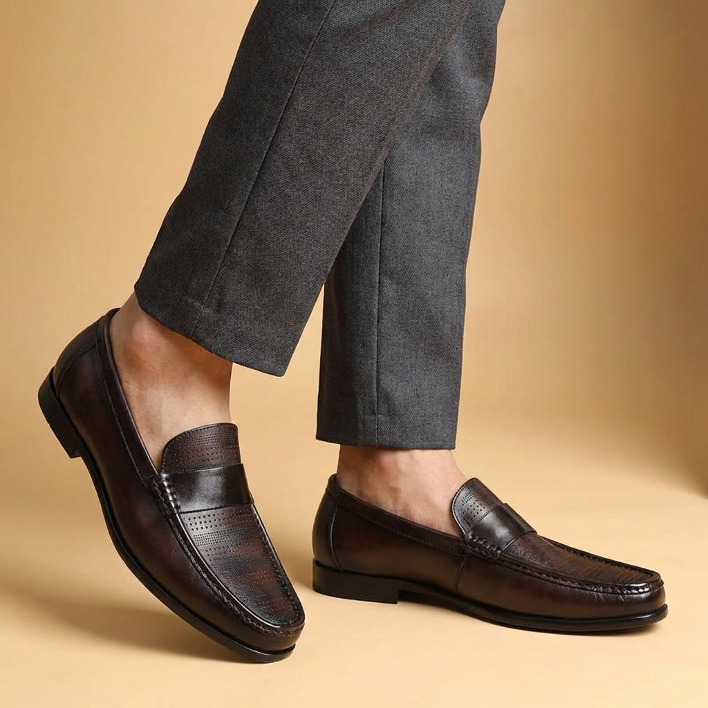 Hadrian Men’s Cowhide Leather Loafers