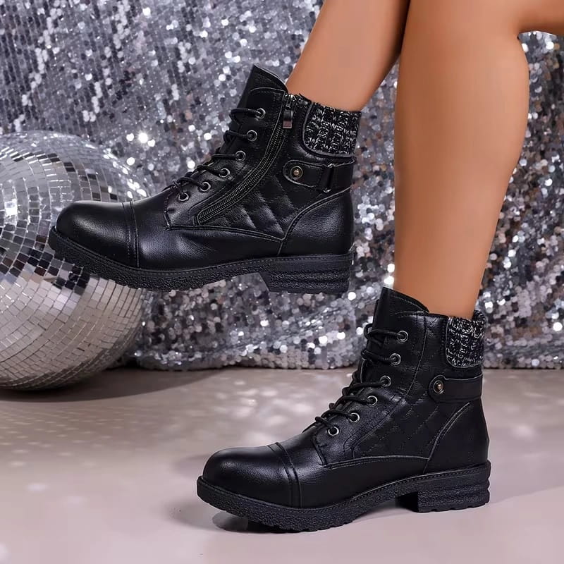 Harriet Women’s Leather Zipped Ankle Boots
