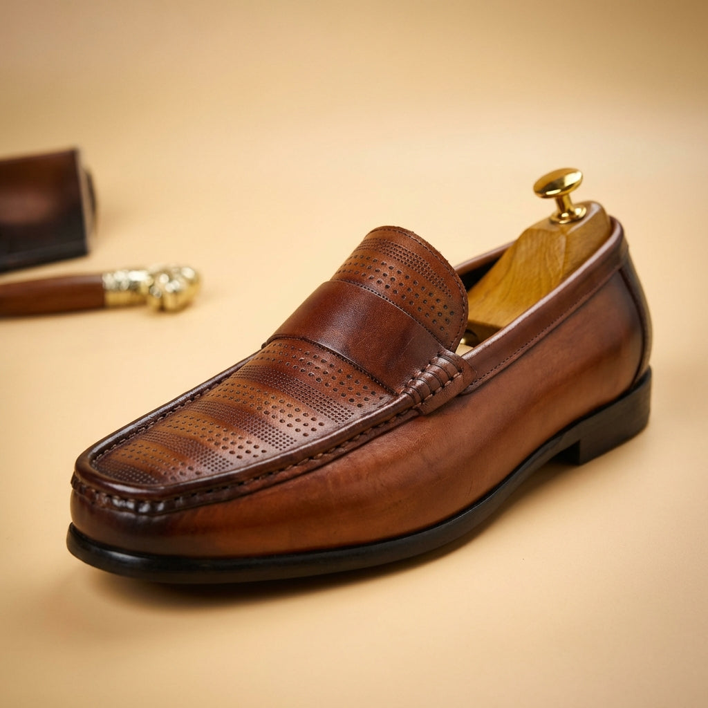 Hadrian Men’s Cowhide Leather Loafers