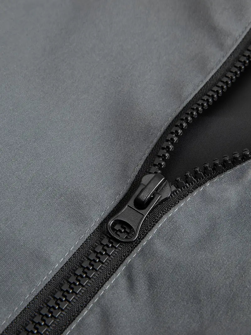 Dublin Men’s Hooded Windbreaker Jacket – Lightweight Weather-Resistant Jacket