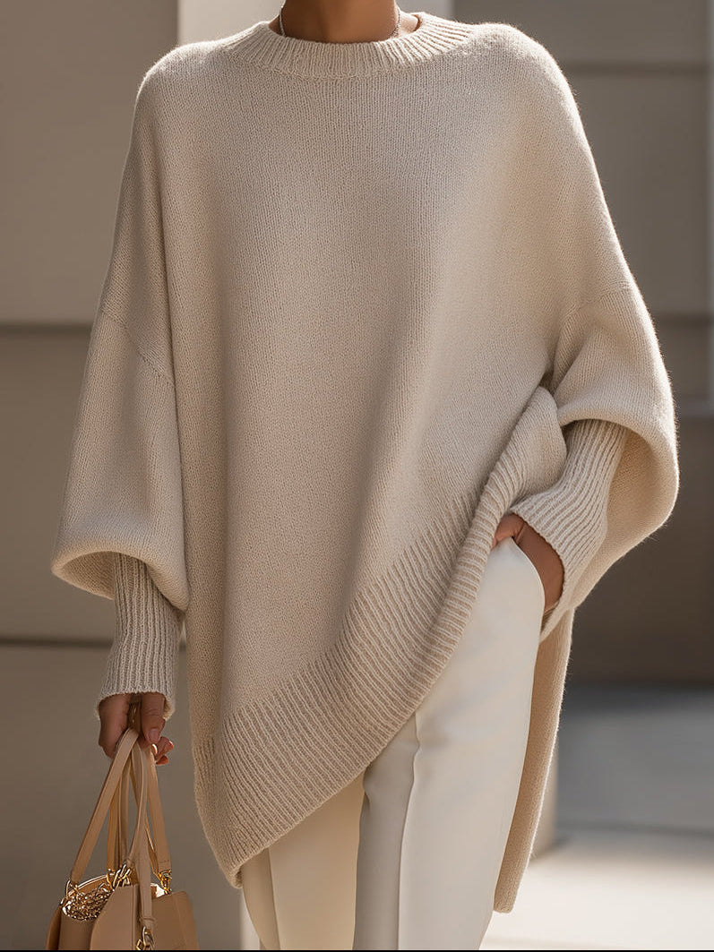 Morena Women’s Knitted Jumper – Soft Oversized Knit Sweater