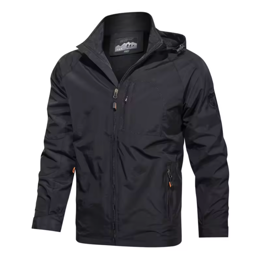 Yaser Men’s Windbreaker Jacket – Lightweight, Waterproof, Breathable Outdoor Shell